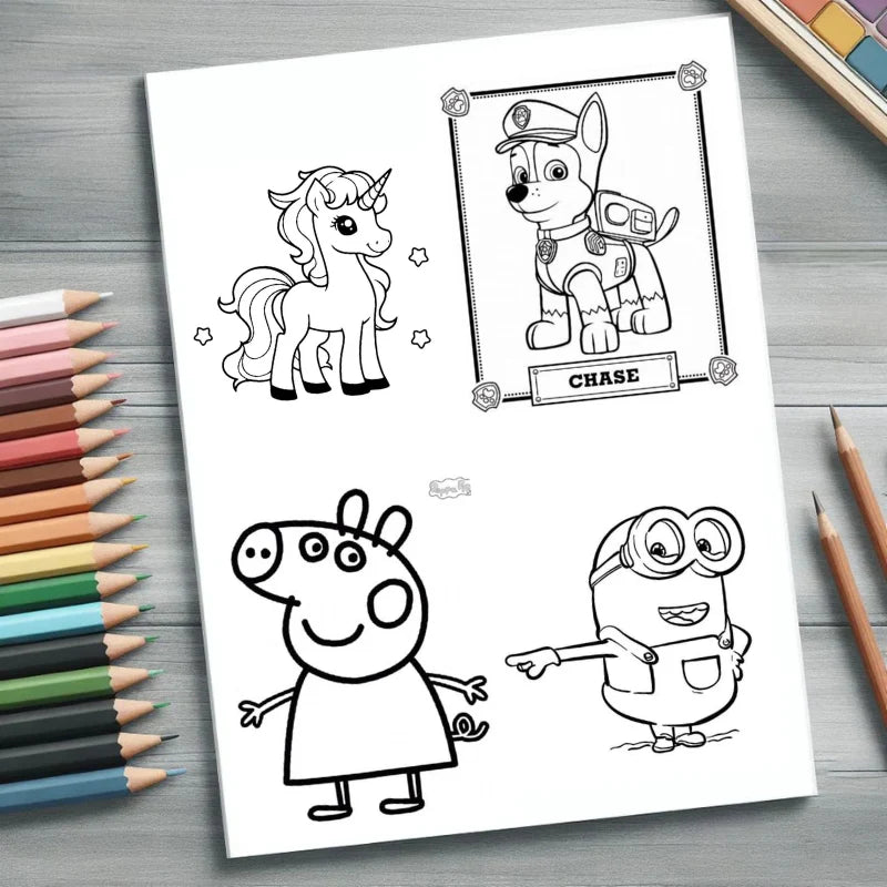 OFFERT : Cahier de modèles de coloriages à imprimer